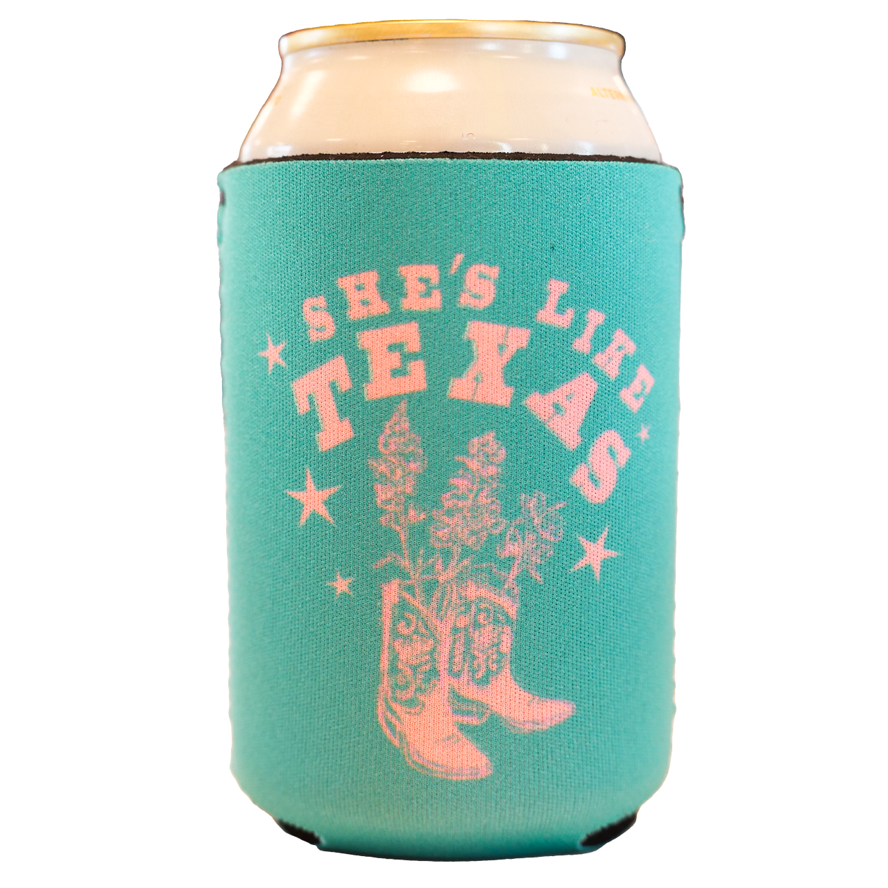 She's Like Texas Koozie - Green