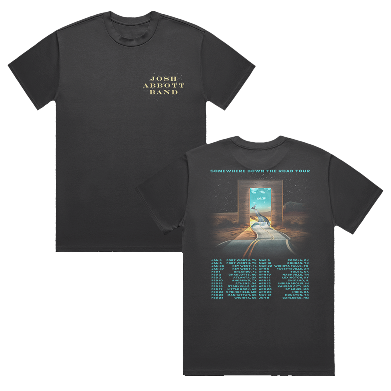 Somewhere Down The Road Tour Tee