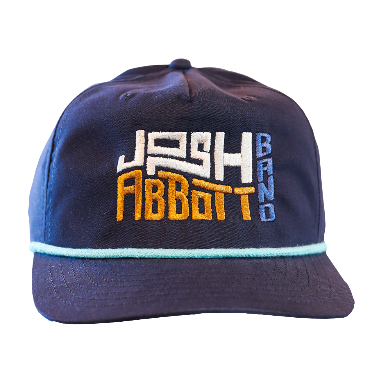 JAB Rope Hat- Navy/Mint