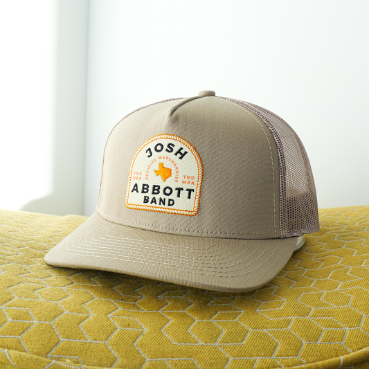 Tan TX Trucker Hat